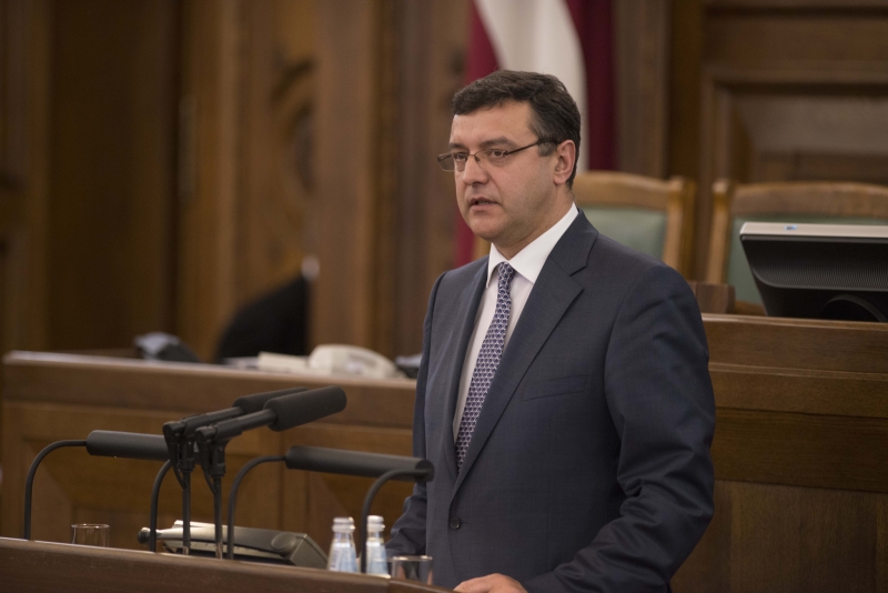 Finanšu ministra Jāņa Reira uzruna Saeimas deputātiem par 2015. gada valsts budžetu