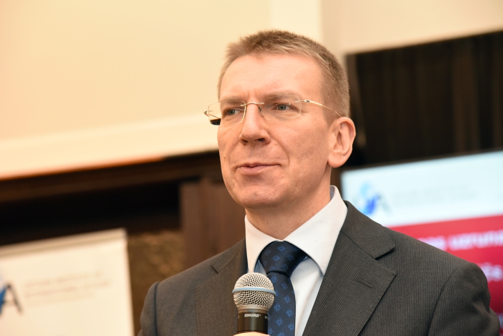 Ārlietu ministra Edgara Rinkēviča apsveikums Lietuvai valsts atjaunošanas simtgadē