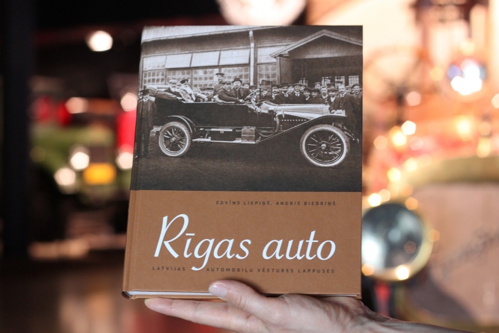 Rīgas Motormuzejs izdod grāmatu “Rīgas auto” par Latvijas automobiļu vēsturi