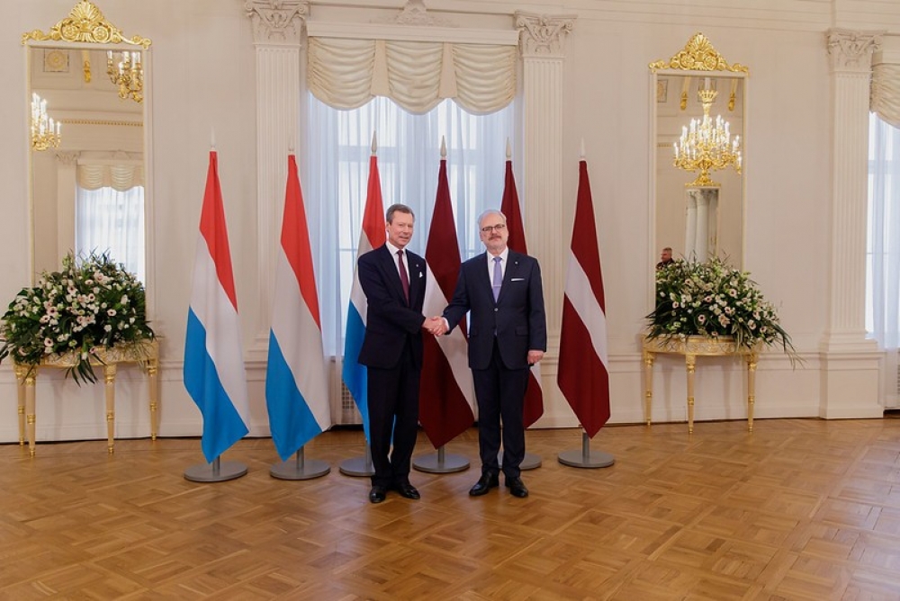 Valsts prezidents: Latvija un Luksemburga kā eiropeiskas valstis dod lielu ieguldījumu ES un NATO attīstībā un nostiprināšanā