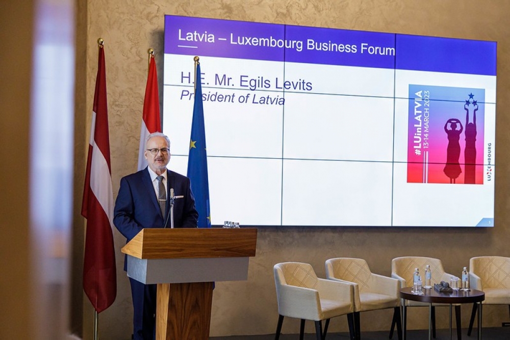Valsts prezidents: digitalizācija un ilgtspēja raksturo Latvijas un Luksemburgas individuālās prioritātes un nosaka skaidru virzienu mūsu divpusējai sadarbībai