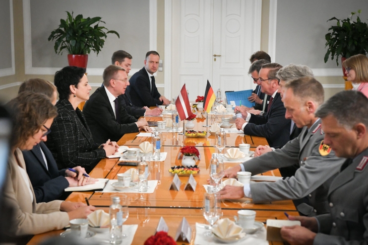 Valsts prezidents apliecina Latvijas gatavību 2024. gadā uzņemt Vācijas kaujas lidmašīnu rotāciju Lielvārdē