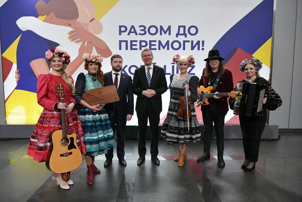 Valsts prezidenta Edgara Rinkēviča uzruna labdarības koncertā Ukrainas atbalstam “Kopā ar Ukrainu!”  