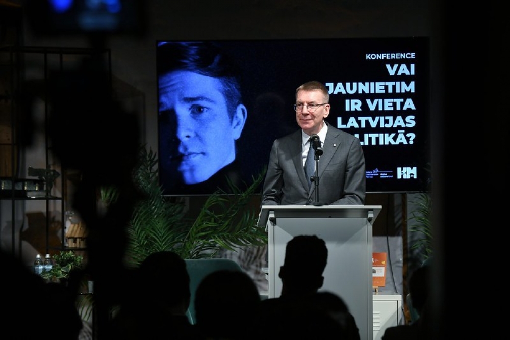 Valsts prezidenta Edgara Rinkēviča uzruna konferencē “Vai jaunietim ir vieta Latvijas politikā?”