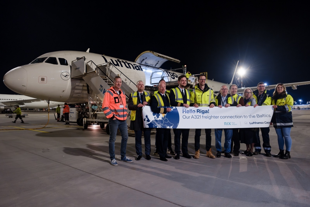 “Lufthansa Cargo” nodrošinās regulārus kravu savienojumus ar Rīgas lidostu