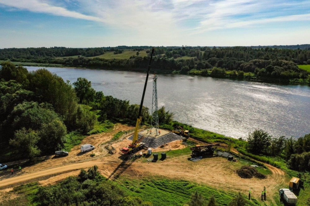 VNĪ: uzstādīti četri torņi Latvijas–Baltkrievijas robežas novērošanai Daugavas posmā