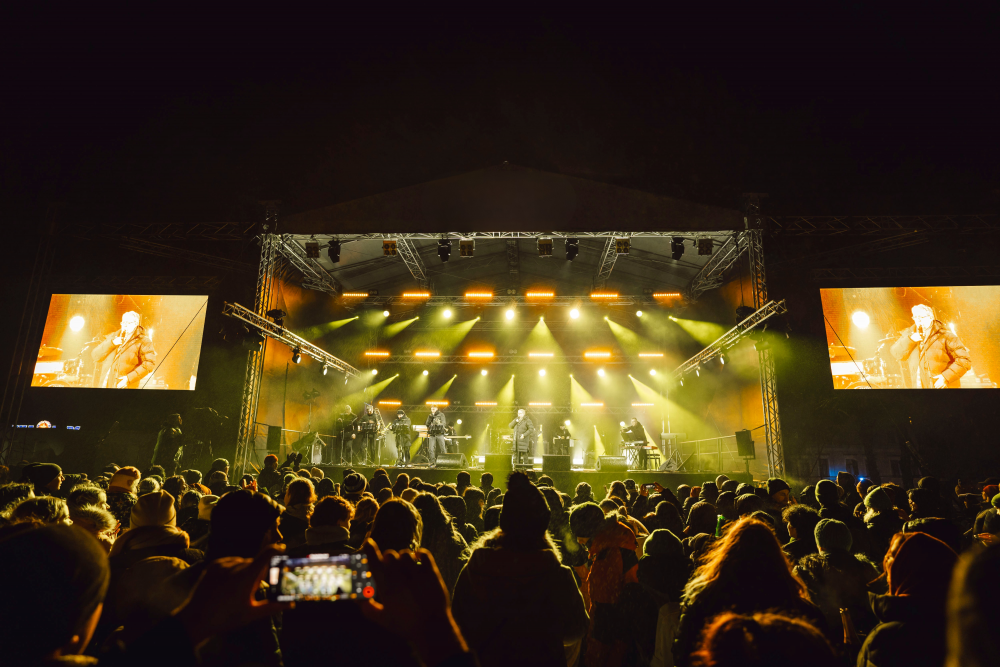 Zvaigžņota Jaunā gada sagaidīšana Liepājā