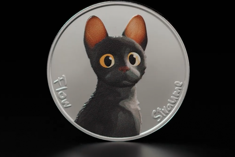 Latvijas Bankas monētā pārdzims animācijas filmas “Straume” tēli