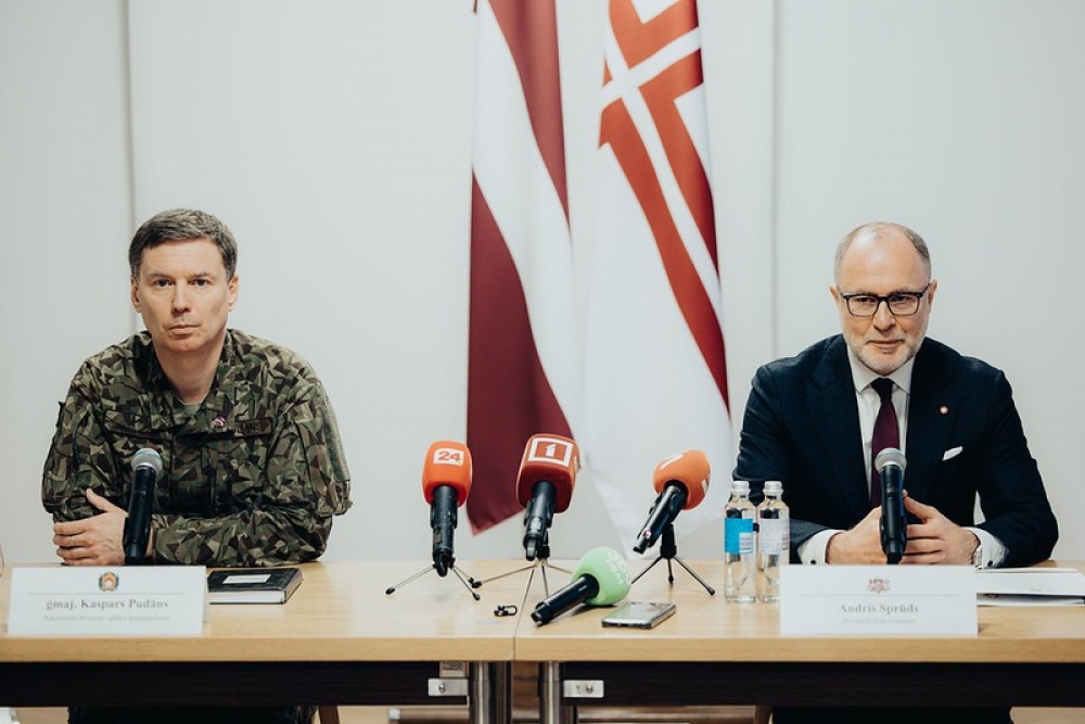 Latvija stiprina “dronu sienu” uz austrumu robežas 