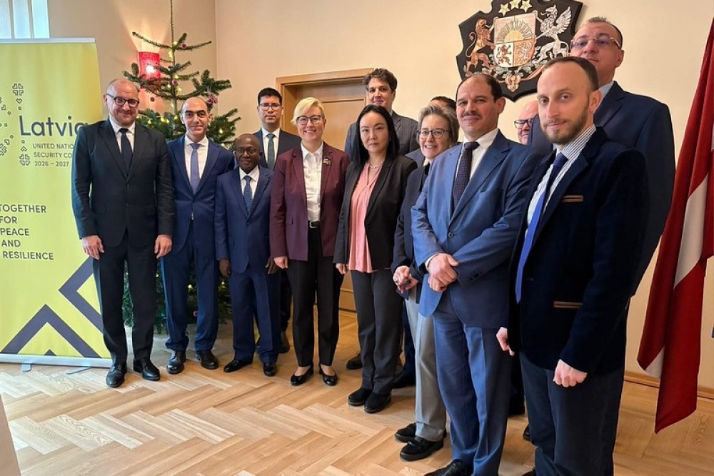 Latvija Varšavā iepazīstina partnerus ar prioritātēm dalībai ANO Drošības padomē