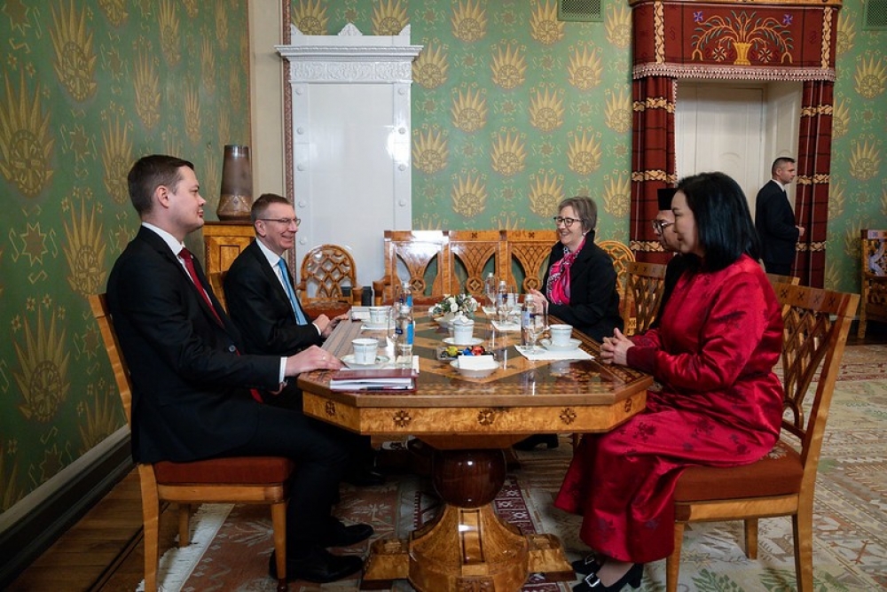 Valsts prezidents akreditē Indonēzijas, Mongolijas un Luksemburgas vēstniekus