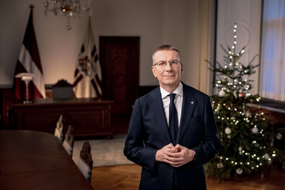 Latvijas Valsts prezidenta Edgara Rinkēviča uzruna gadumijā