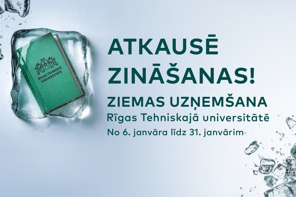 RTU ziemas uzņemšanā – maģistra studijas «Arhitektūrā», «Biznesa informātikā» un «Digitālajās humanitārajās zinātnēs» 