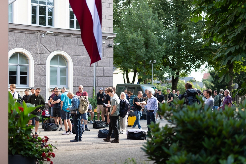Nacionālie bruņotie spēki trenē spēju izvērst mobilizācijas centrus