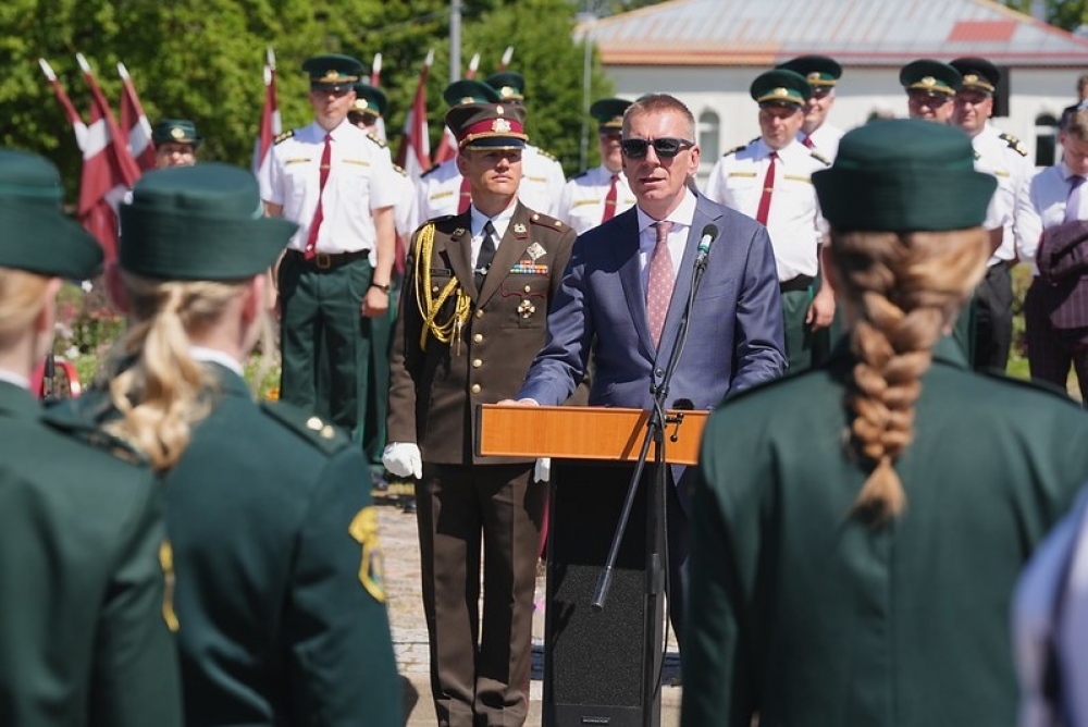 Valsts prezidenta Edgara Rinkēviča uzruna Valsts robežsardzes koledžas izlaidumā