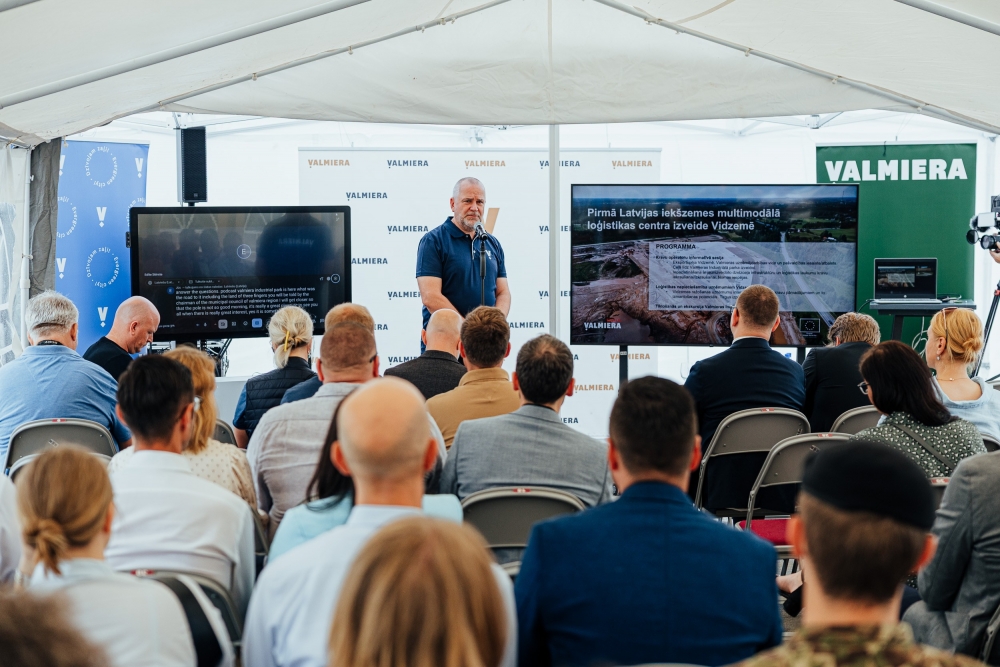 Valmieras Industriālajā parkā plāno izveidot jaudīgu Latvijas iekšzemes multimodālo loģistikas centru