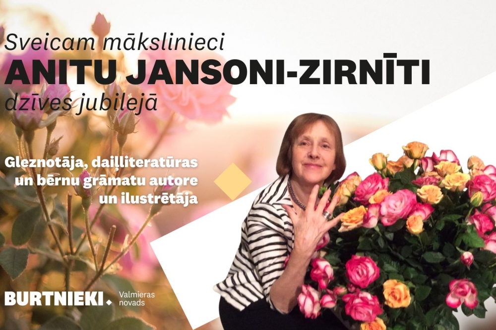 Novadniecei Anitai Jansonei-Zirnītei ievērojama dzīves jubileja