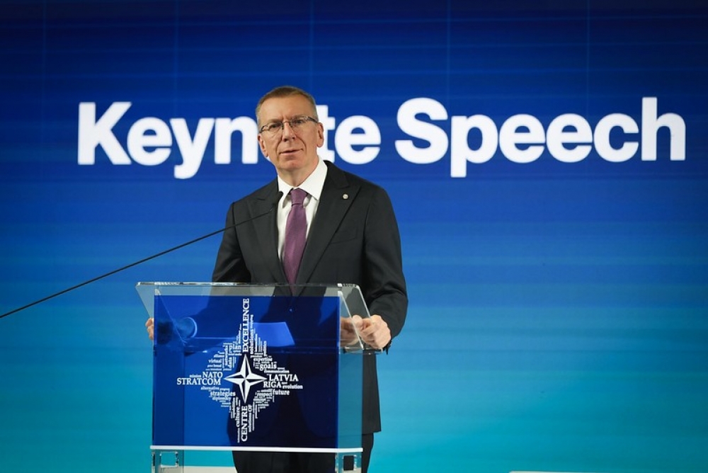 Valsts prezidenta dalība konferences “Riga StratCom Dialogue 2025” atklāšanā