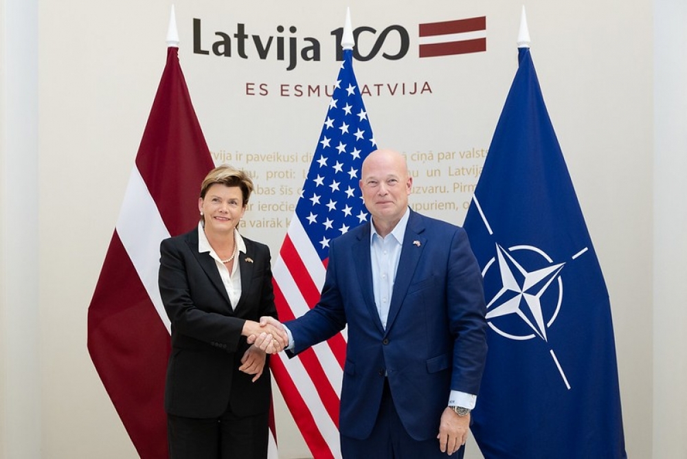 B. Braže: ar ASV vēstnieku NATO M. Vitakeru esam vienisprātis, ka NATO samitā Hāgā ir svarīgi visiem sabiedrotajiem vienoties par izdevumu paaugstināšanu