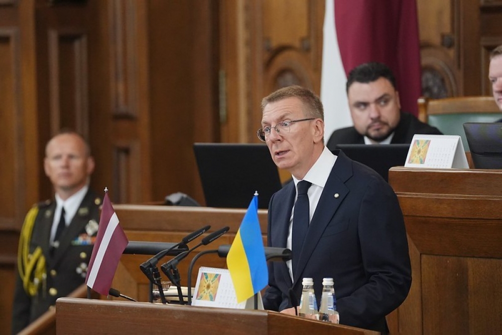 Valsts prezidenta Edgara Rinkēviča uzruna Saeimas pavasara sesijas noslēguma sēdē