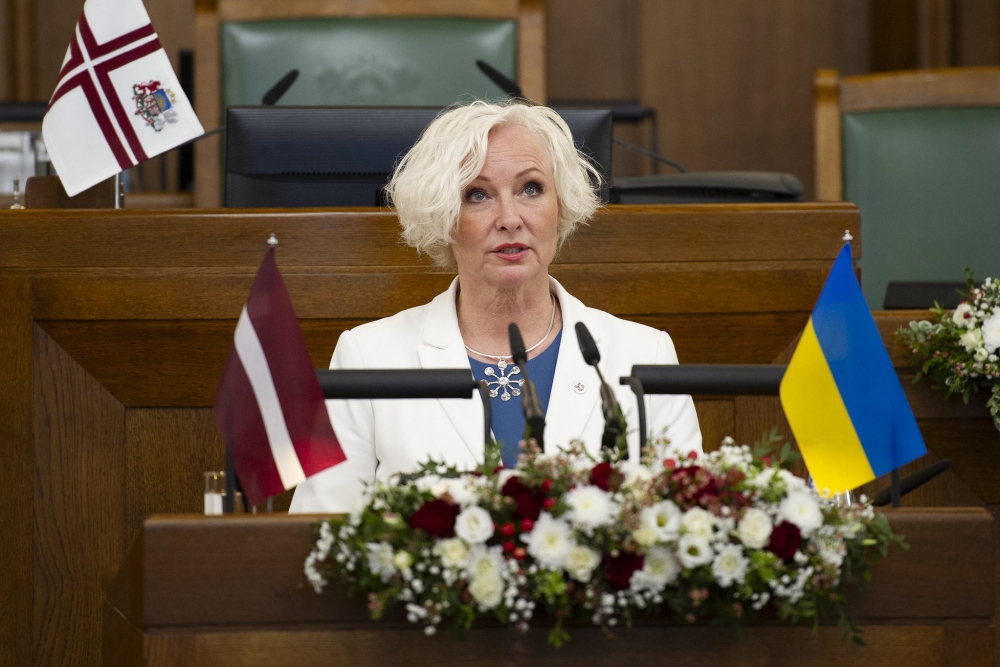 Daiga Mieriņa Latvijas neatkarības atjaunošanas 35. gadadienā: mums jāpaliek uzticīgiem savām pamatvērtībām – valodai, zemei, valstij un brīvībai