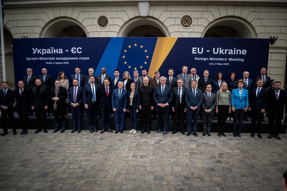 Baiba Braže kopā ar ES ministriem Ļvivā: Ukraina ir Eiropa un būs Eiropas Savienībā