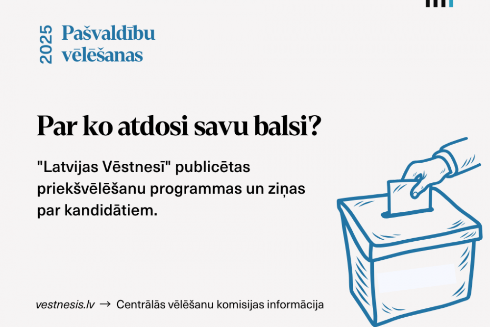 “Latvijas Vēstnesī” publicēti pašvaldību vēlēšanu kandidātu saraksti un programmas  