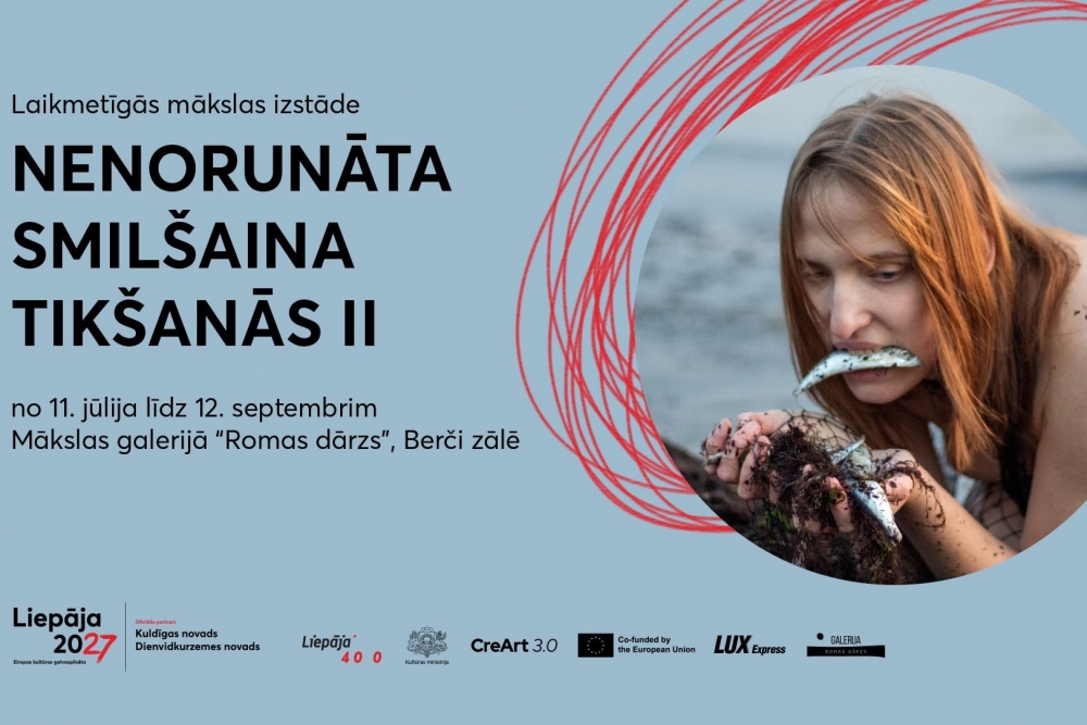 Galerijā “Romas dārzs” atklās laikmetīgās mākslas izstādi “Nenorunāta smilšaina tikšanās II”