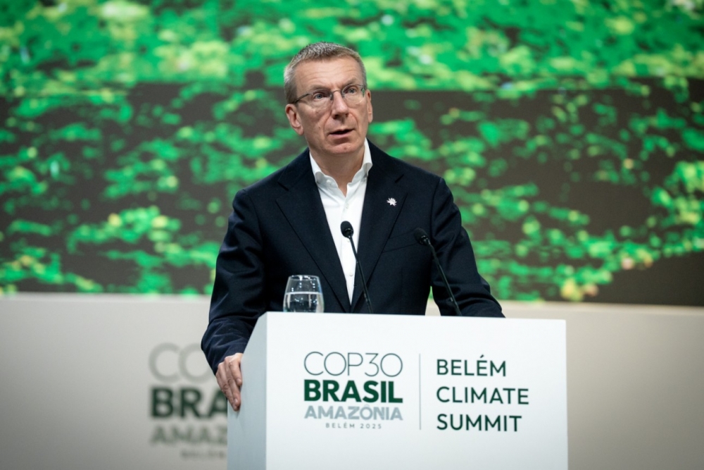 Valsts prezidenta Edgara Rinkēviča uzruna ANO Klimata pārmaiņu Pušu konferences 30. sesijā