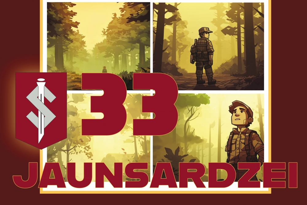 Lāčplēša dienā un, atzīmējot Jaunsardzes pastāvēšanas 33. gadadienu, jaunsargi tiek aicināti izglītības iestādēs ierasties formas tērpā