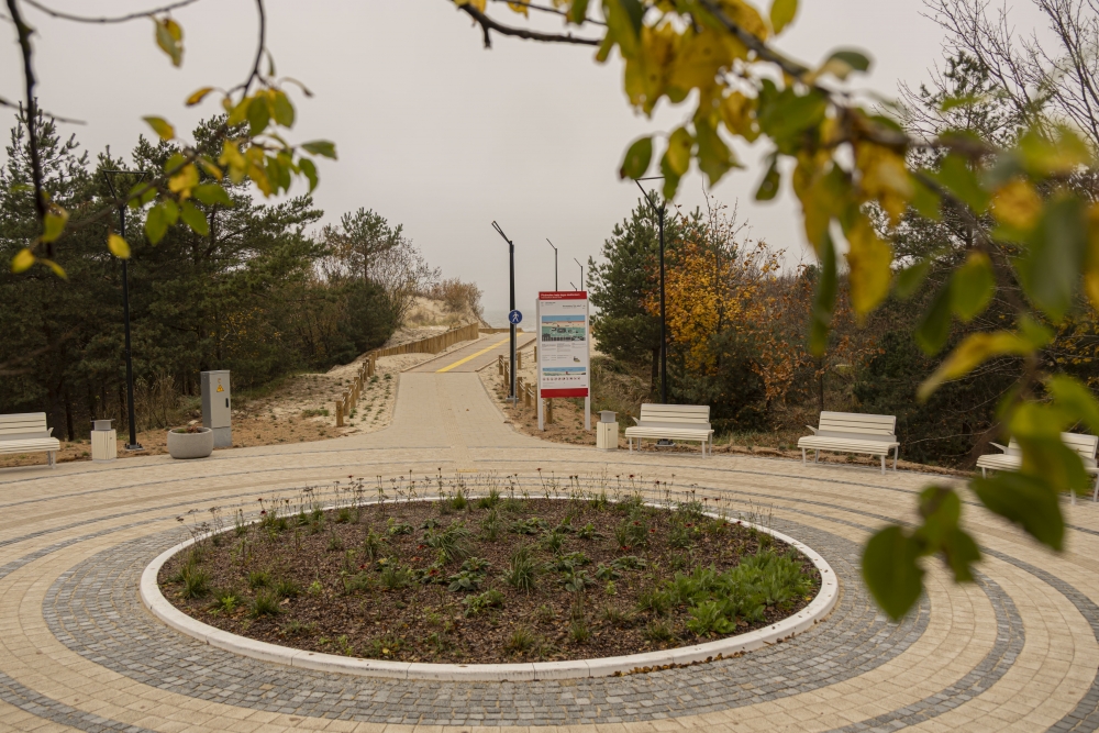 Liepājas pludmales piekļūstamība uzlabota ar vēl trīs izeju pārbūvi