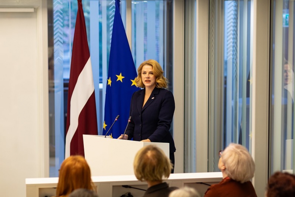 Ministru prezidentes Evikas Siliņas uzruna Senioru dienā Saeimā “Sudraba ekonomika”