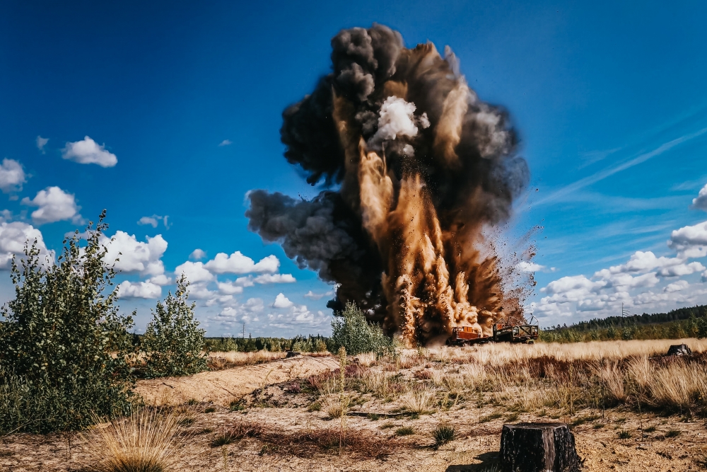 Ropažu novada Cekulē norisinās starptautiskās militārās mācības “Detonators 2025”