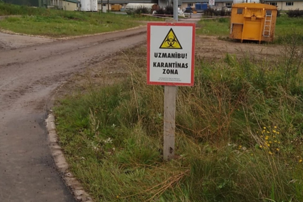Cūku novietnē ar 20 tūkstošiem cūku konstatēts Āfrikas cūku mēra uzliesmojums