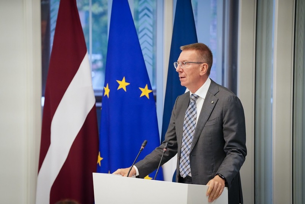 Valsts prezidenta uzruna konferences “Kurp ej, pierobeža? Austrumu pierobežas reģionu attīstības vīzija 2040” atklāšanā