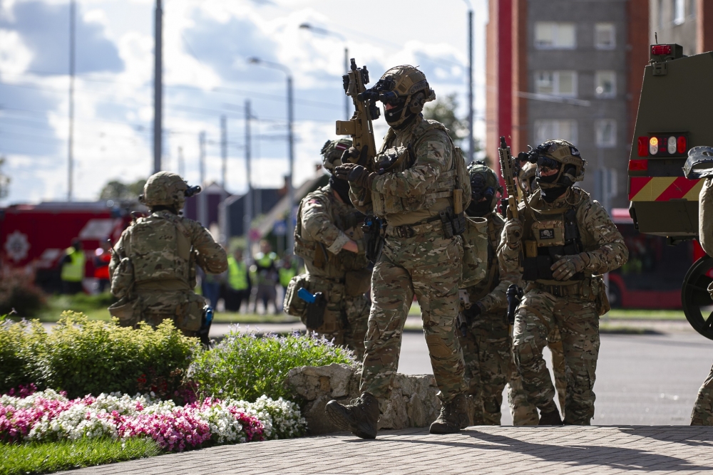 Daugavpilī notikušas VDD rīkotās nacionāla līmeņa pretterorisma mācības 