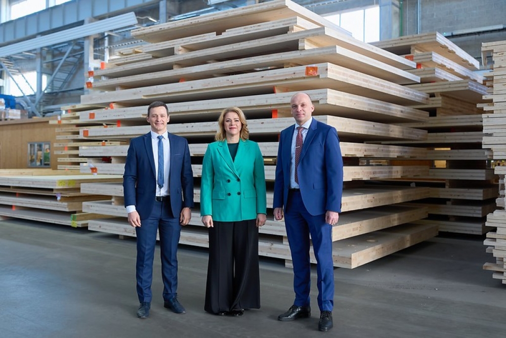 E. Siliņa darba vizītē Jelgavā ar uzņēmējiem pārrunā Latvijas starptautiskās konkurētspējas veicināšanu