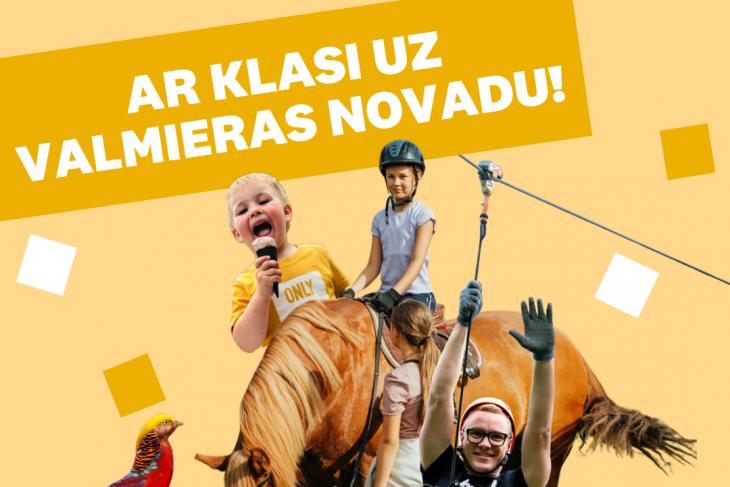 Ar klasi pēc piedzīvojumiem uz Valmieras novadu!