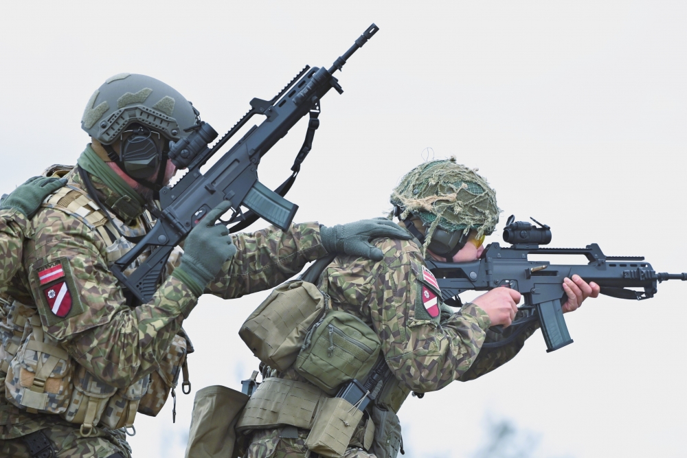 Bauskas novadā  notiks Zemessardzes mācības