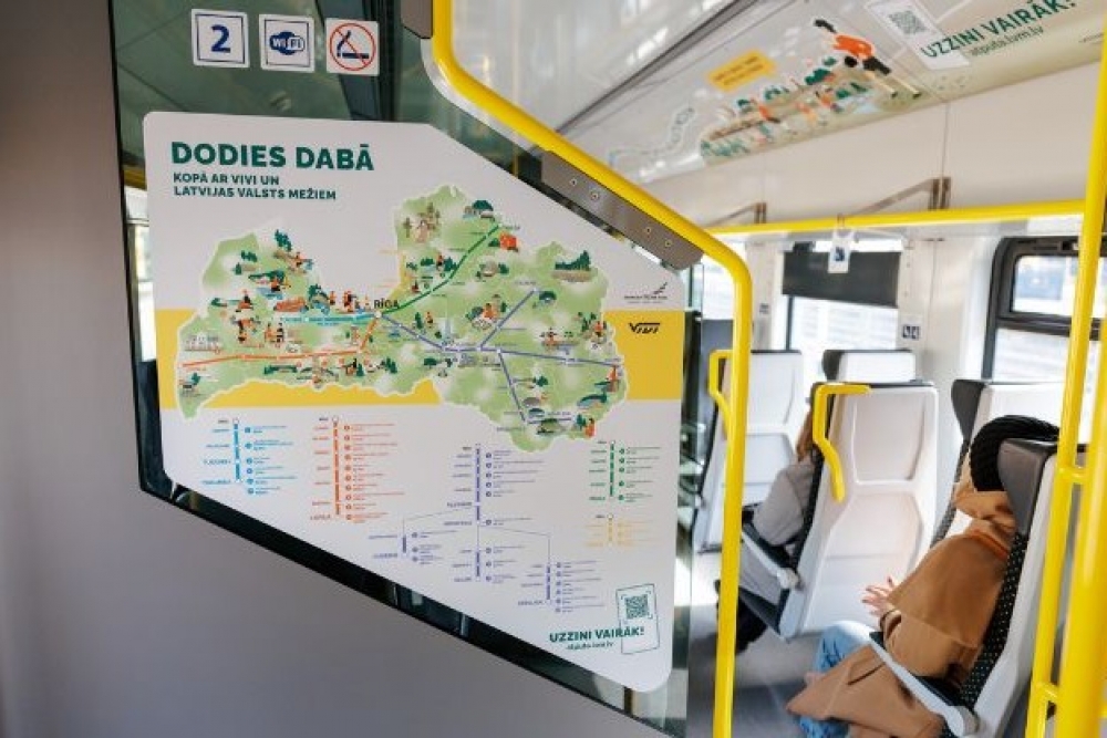 LVM un Vivi dod vārdus elektrovilcieniem un aicina doties dabā