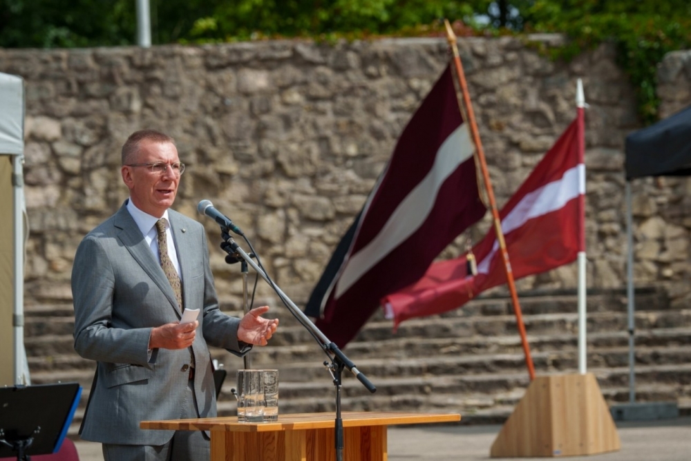 Valsts prezidenta Edgara Rinkēviča vēstījums 27. Latvijas politiski represēto personu salidojuma dalībniekiem Ikšķilē
