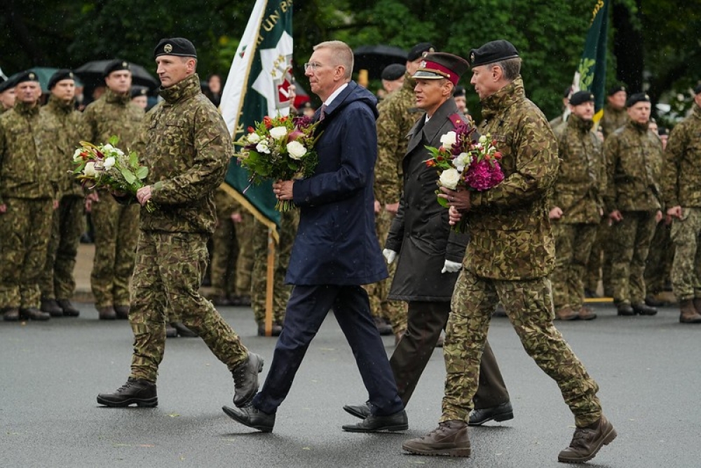 Valsts prezidenta Edgara Rinkēviča uzruna Zemessardzes dibināšanas 35. gadadienā