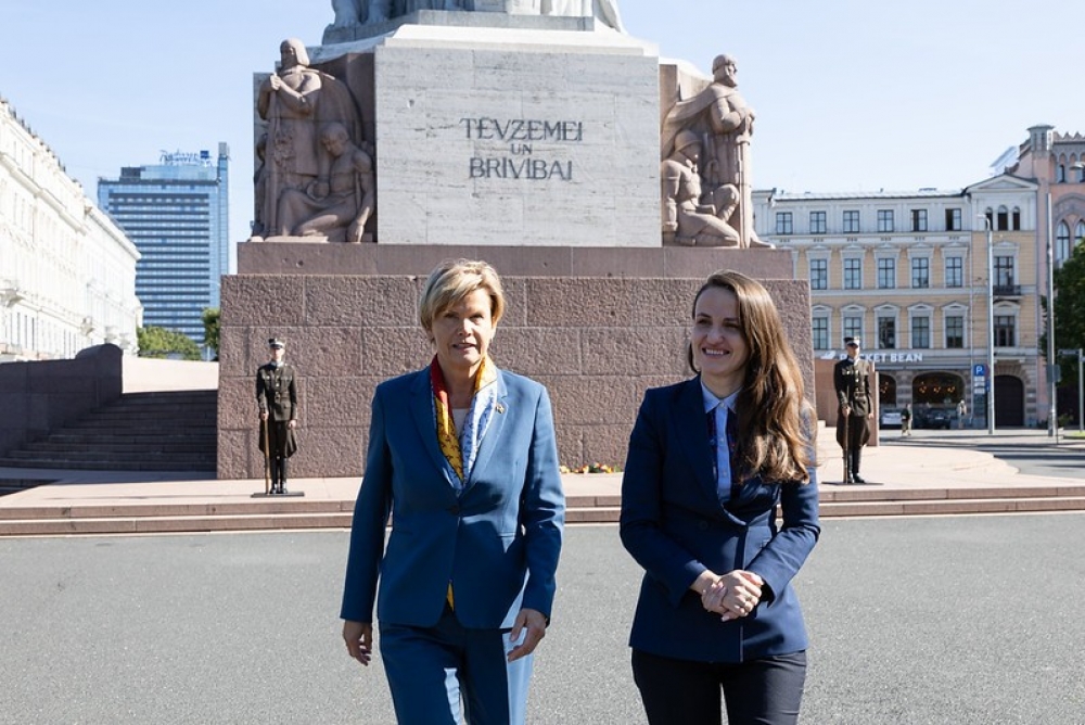 Baiba Braže: ar Rumāniju kopā sargājam NATO austrumu flangu