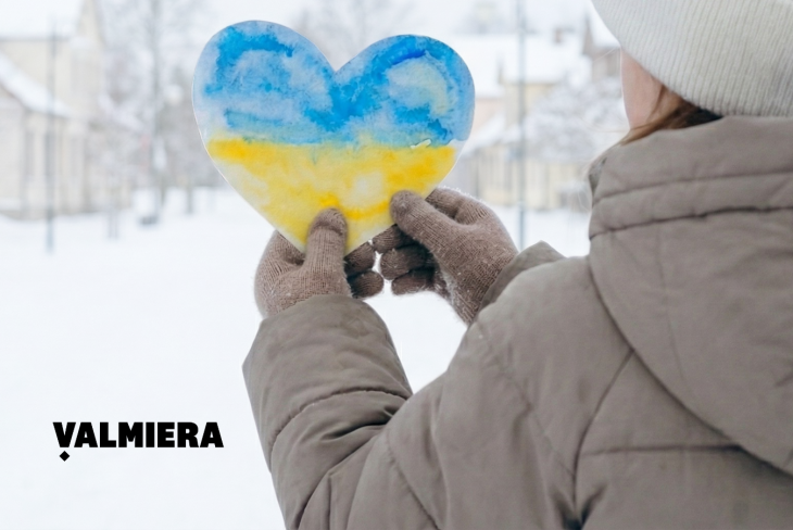 Valmierā notiks piemiņas un solidaritātes pasākums “Vienoti par Ukrainu”