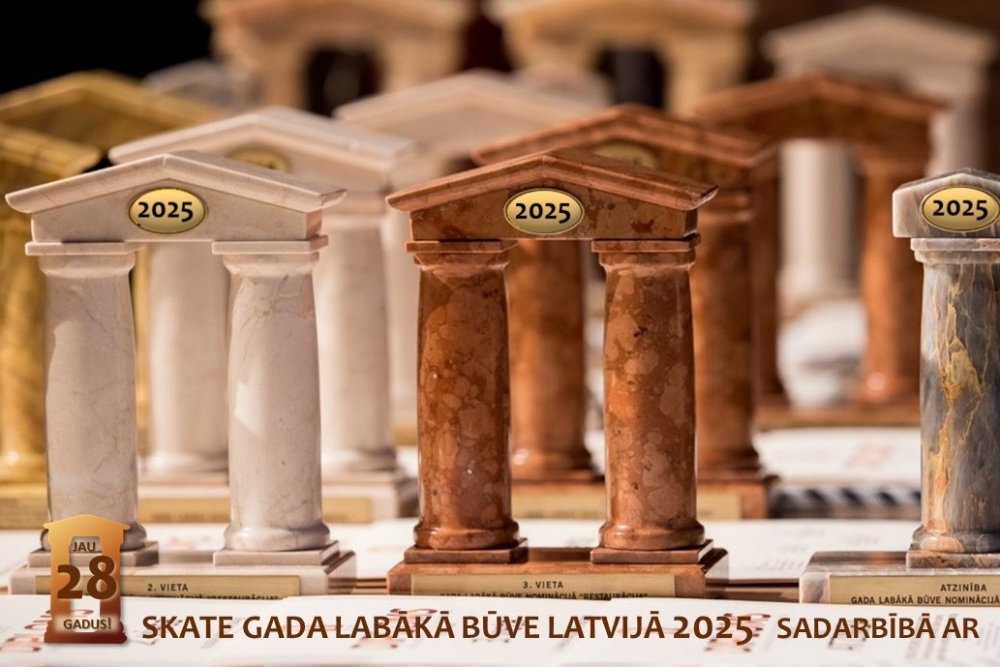 Aicina pieteikt 2025. gada būves skatei  