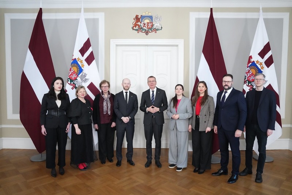 Valsts prezidenta Edgara Rinkēviča tikšanās ar Saeimas frakciju “Progresīvie”