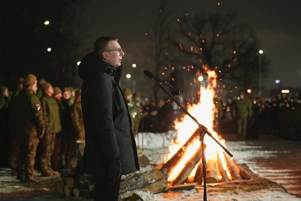 Valsts prezidenta uzruna Zaķusalas 1991. gada barikāžu aizstāvju atceres pasākumā un jaunsargu svinīgā solījuma ceremonijā