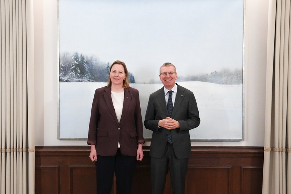 Valsts prezidents tiekas ar Eiropas Komisijas ģenerālsekretāri