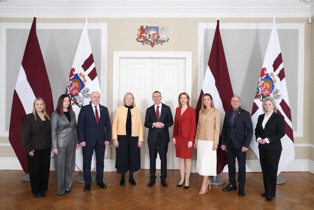 Valsts prezidenta Edgara Rinkēviča tikšanās ar Saeimas frakciju “Latvija pirmajā vietā”