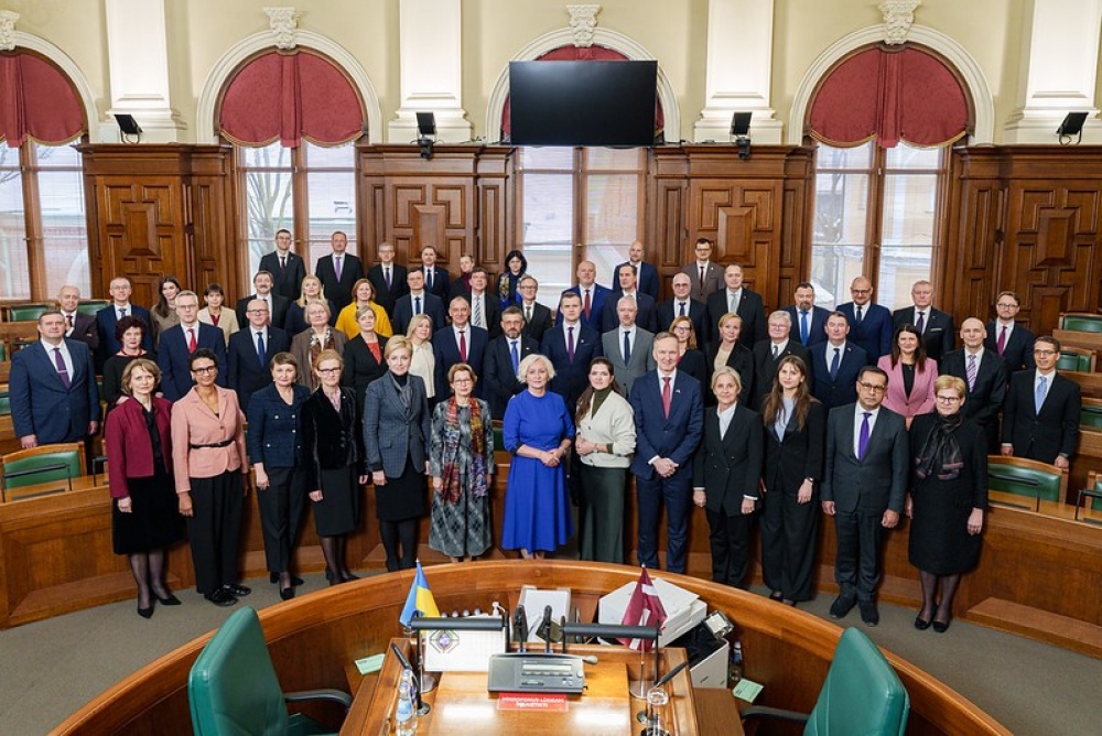 D. Mieriņa uzsver dialoga nozīmi mainīgajā ģeopolitiskajā vidē, uzņemot diplomātisko misiju vadītājus